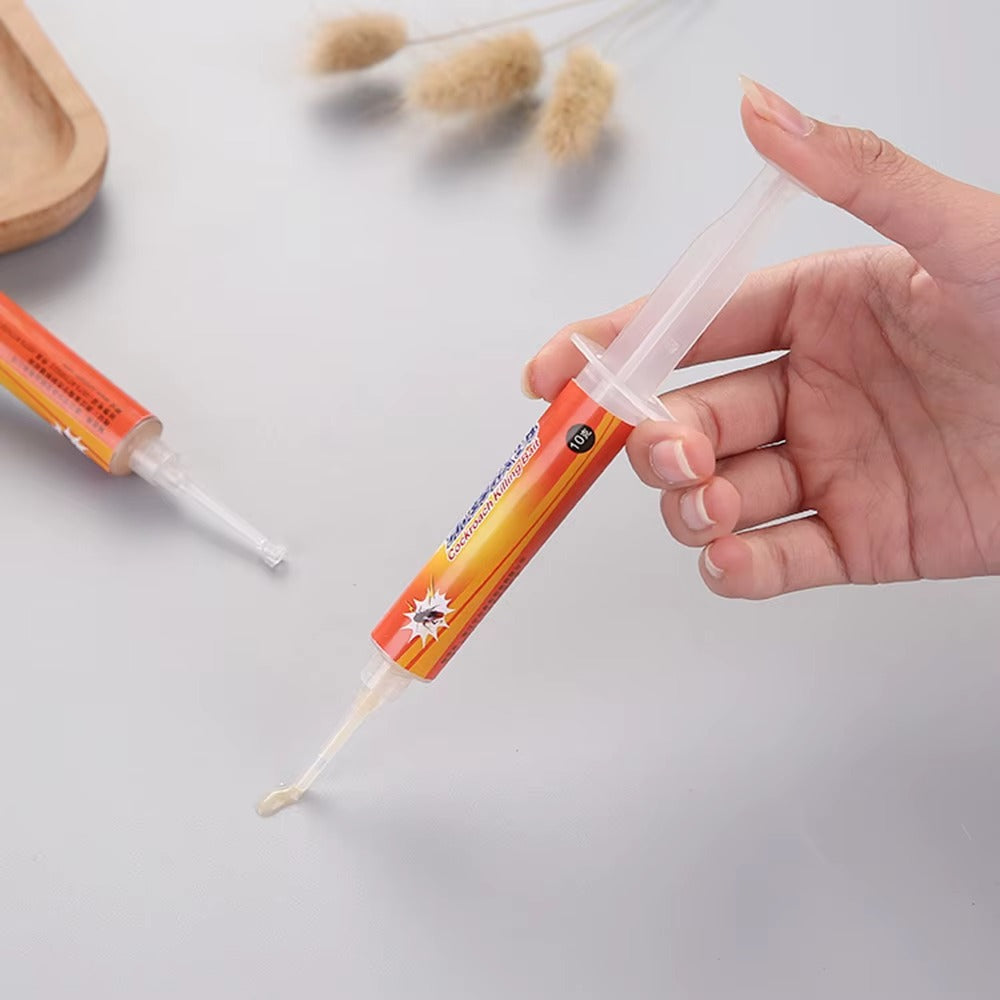 ゴキブリ駆除剤 ジェル 10g｜ホウ酸配合 置くだけ 細ノズル付き 家庭用ベイト剤
