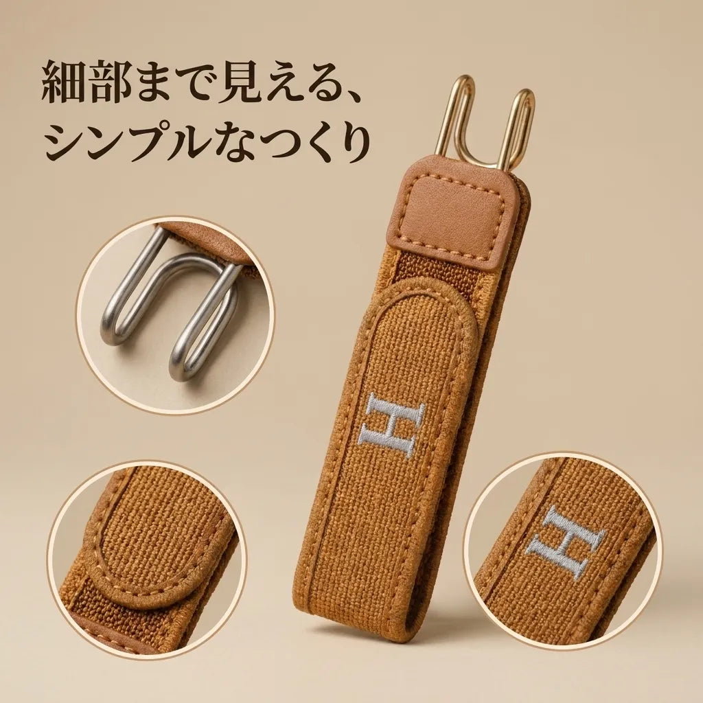 PISUKA ノーバックルベルト｜前バックルなしで腰まわりすっきり